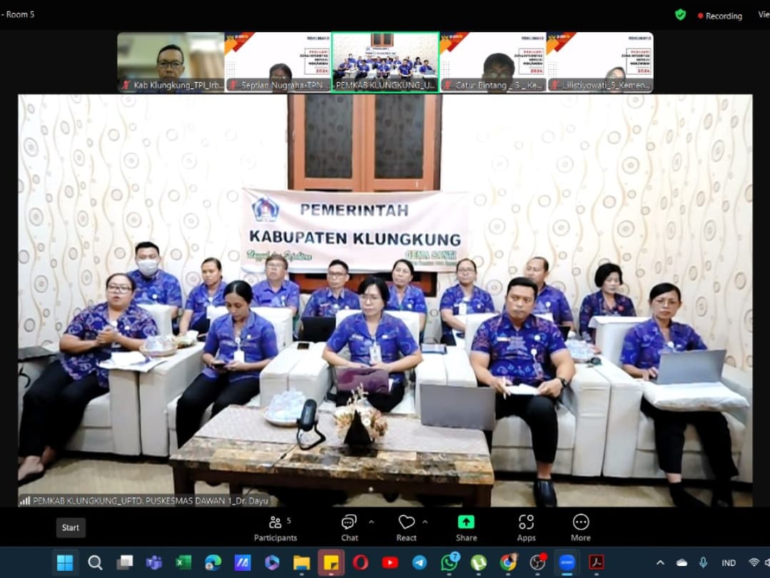 Evaluasi pembangunan Zona Integritas menuju Wilayah Bebas Korupsi (WBK) dan Wilayah Birokrasi Bersih Melayani (WBBM)