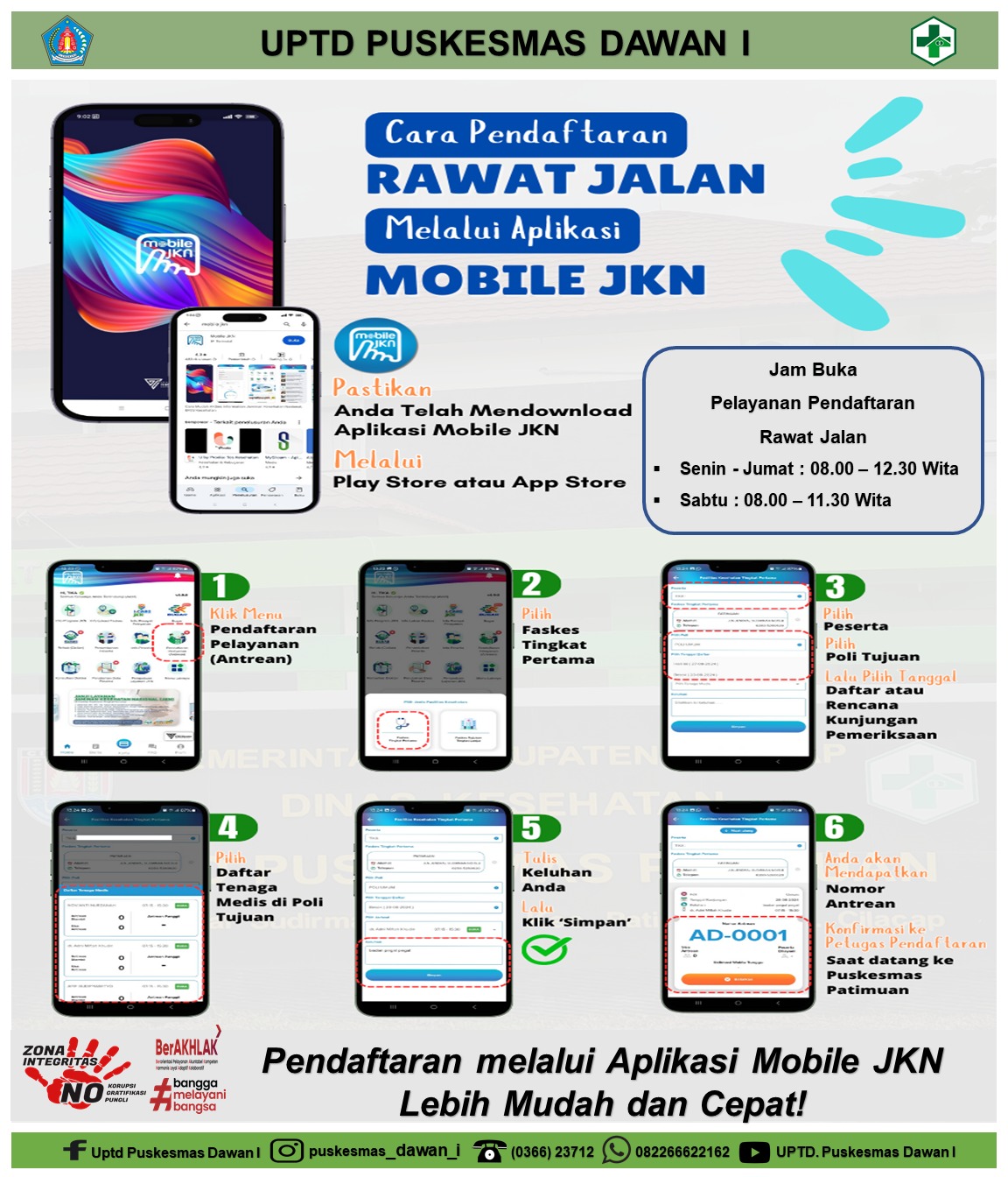 Daftar Lebih Mudah, Cepat, dan Praktis!