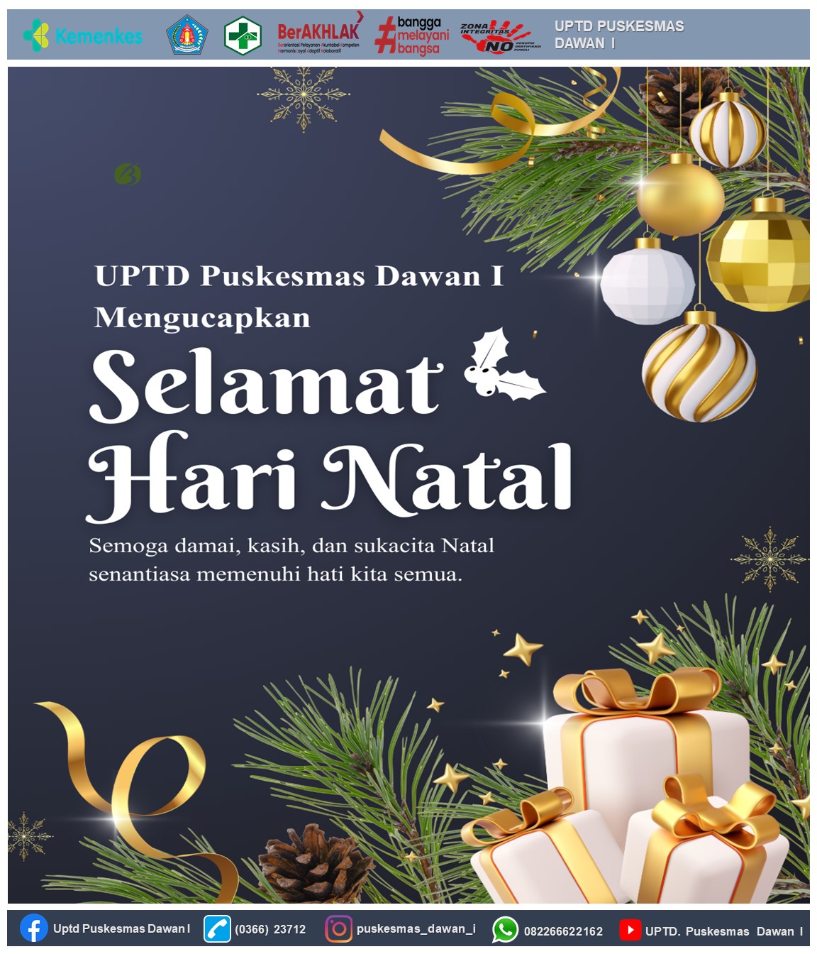 Rayakan Natal Dalam Balutan Cinta Kasih