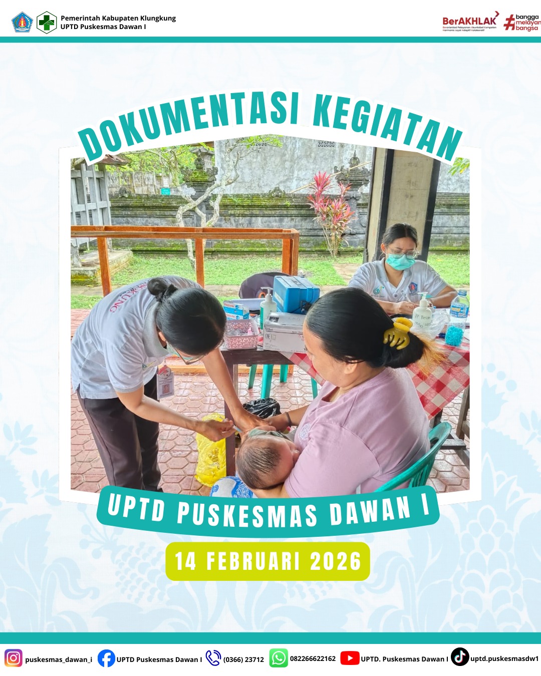 Rekapitulasi Kegiatan Promotif, Preventif, dan Surveilans Kesehatan di Wilayah Kerja Puskesmas