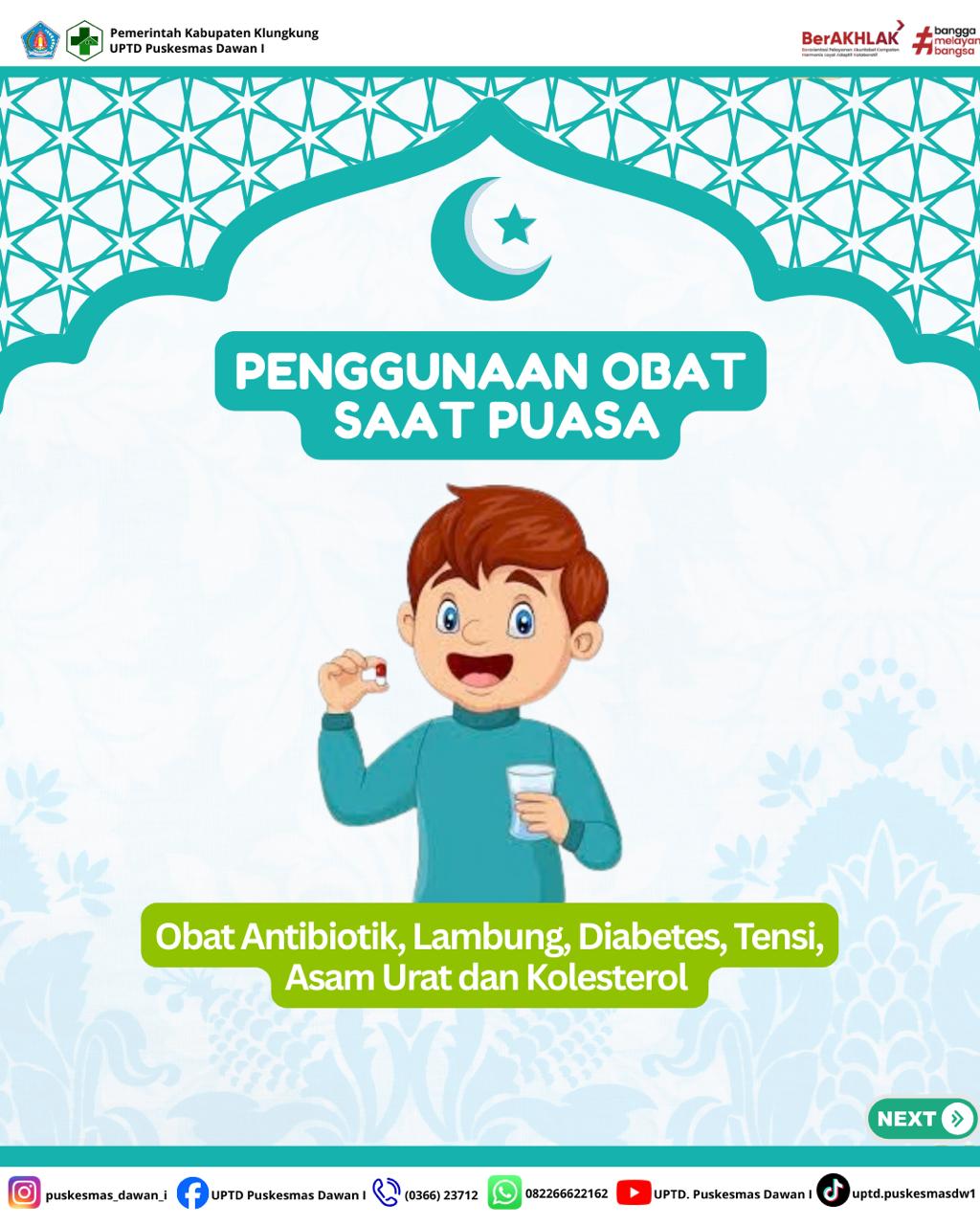 Panduan Minum Obat yang Tepat Selama Bulan Puasa