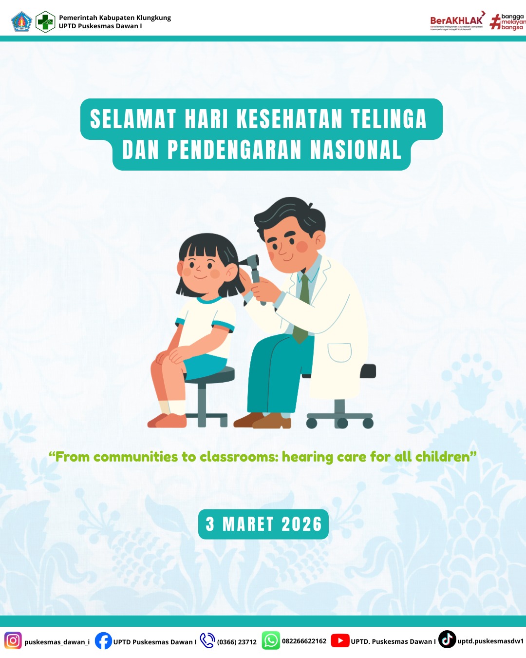 Hari Kesehatan Telinga dan Pendengaran Nasional