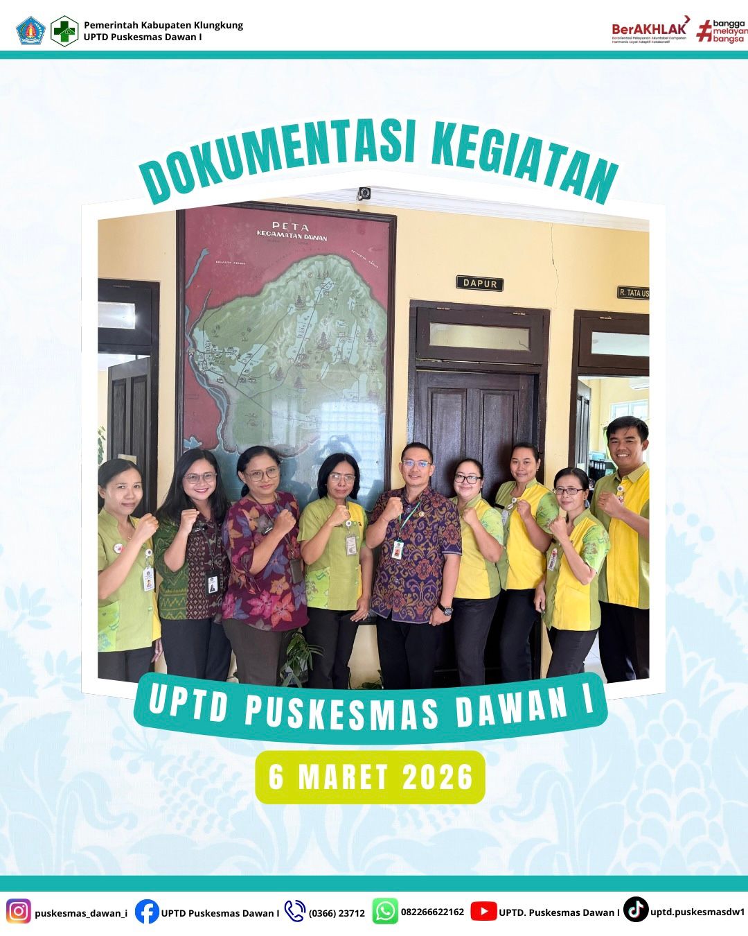 Dokumentasi kegiatan di awal bulan Maret 2026