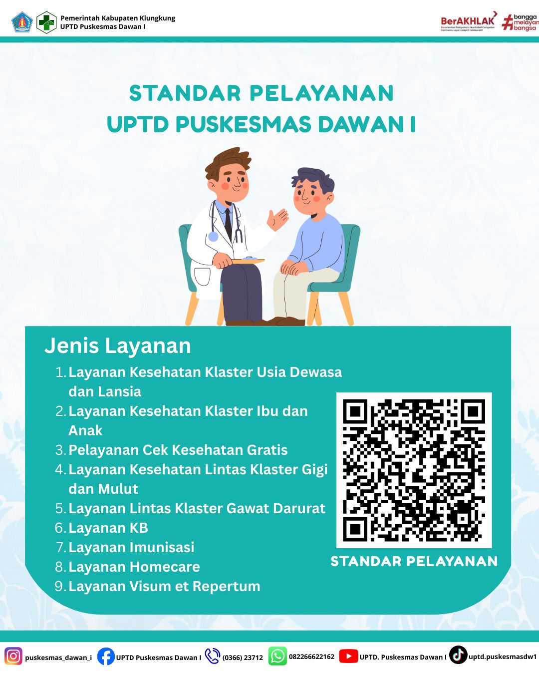 Standar Pelayanan Publik di UPTD Puskesmas Dawan I