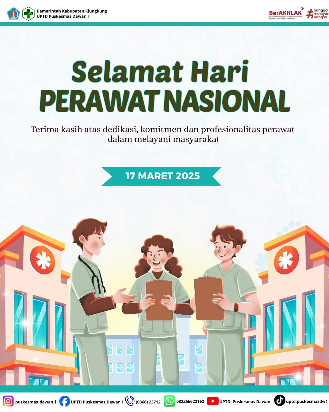 Selamat Hari Perawat Nasional ke-52 Tahun 2026