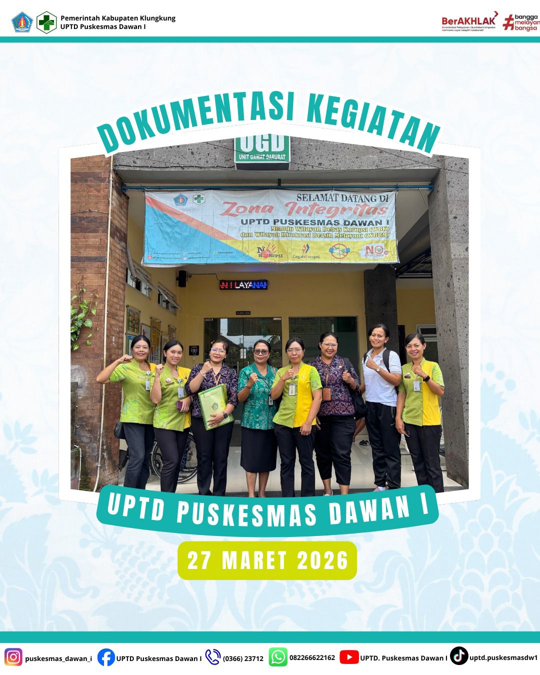 Dokumentasi Kegiatan di Minggu Keempat Bulan Maret 2026