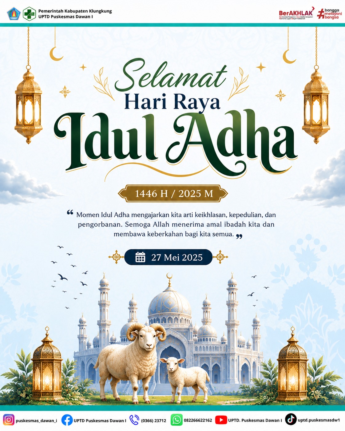 Selamat Hari Raya Idul Adha 1447 Hijriah