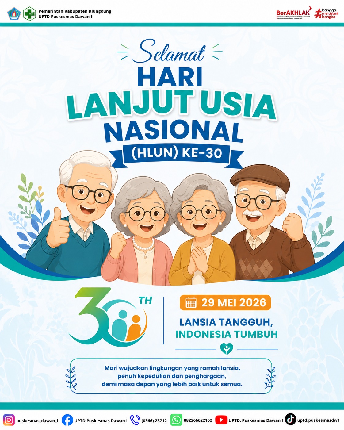 Lansia Sehat dan Mandiri untuk Indonesia Berdaya