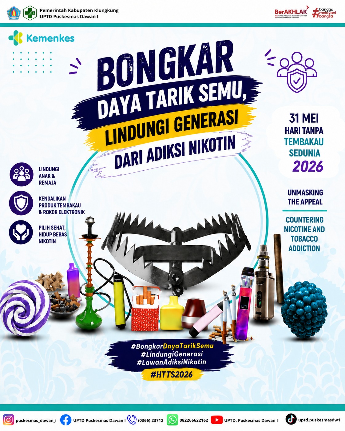 Hari Tanpa Tembakau Sedunia (HTTS)