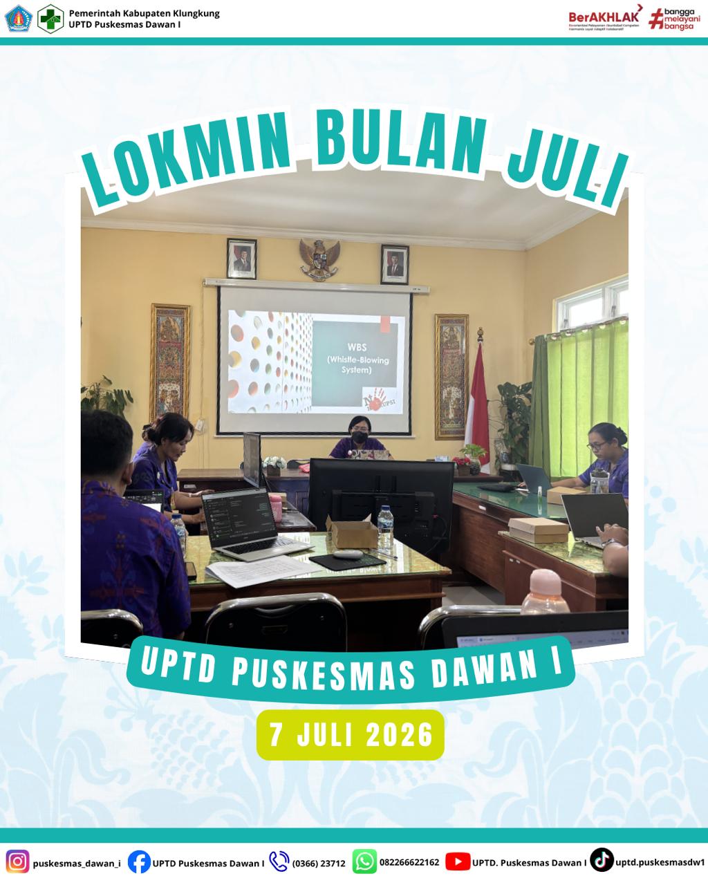 Koordinasi Dalam Loka Karya Mini Lintas Program