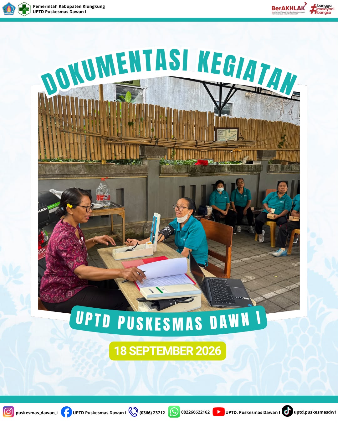 Dokumentasi kegiatan di pertengahan bulan September 2026
