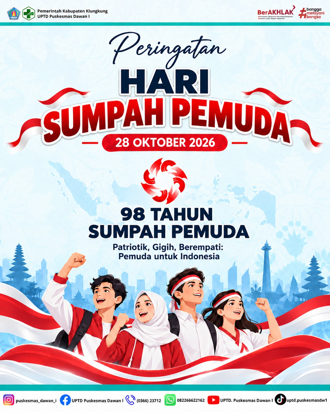 Selamat Hari Sumpah Pemuda ke-98 Tahun
